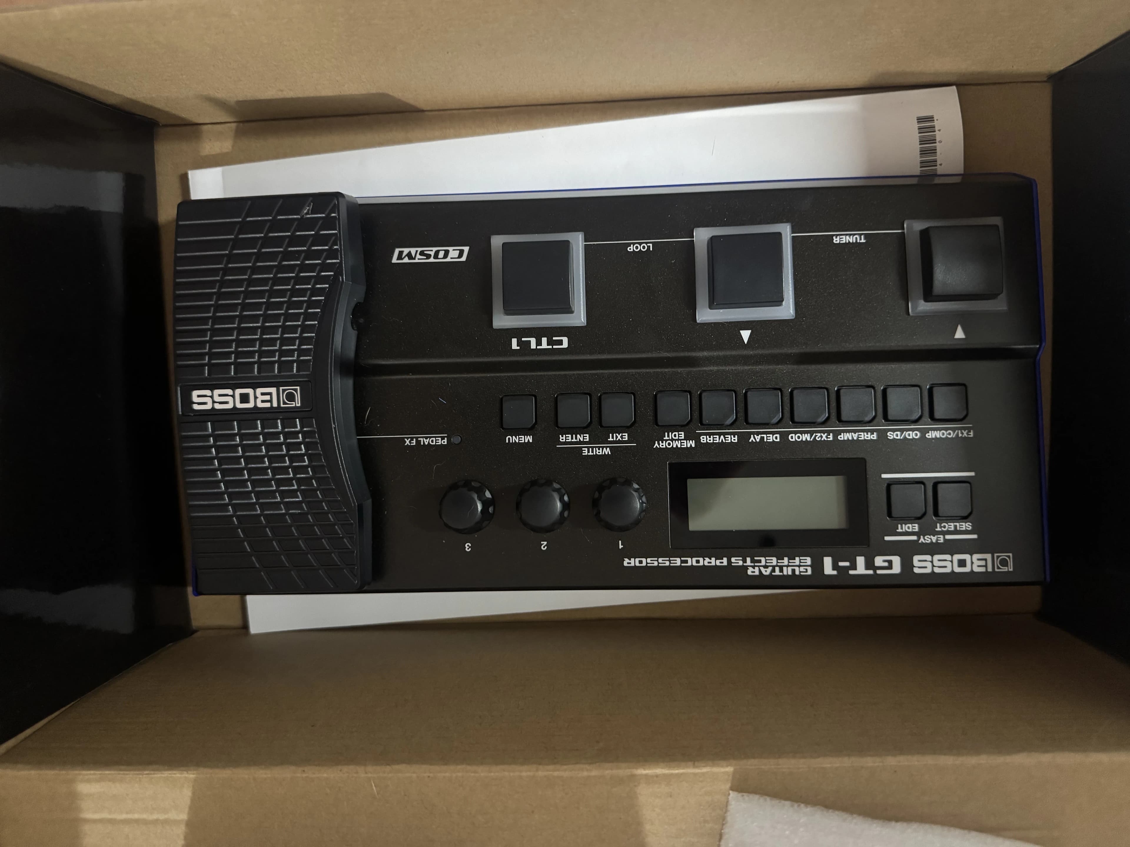 Procesador de Efectos Boss GT-1